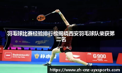 羽毛球比赛经验排行榜揭晓西安羽毛球队荣获第二名